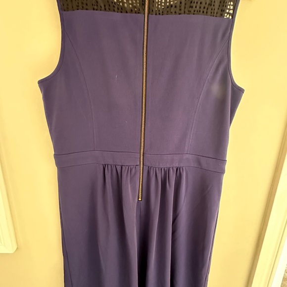 Sleevless Indigo Dress w/ zipper - Picture 2 of 4